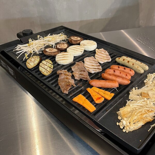 減煙電気焼肉器 DINING BBQ WIDE ワイドサイズ WY-E130 ブラック 