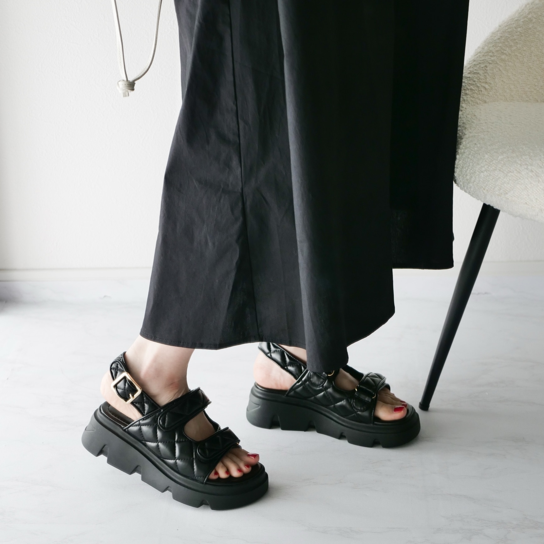 Air High Sole Sneaker Sandals - エアハイソールスニーカー
