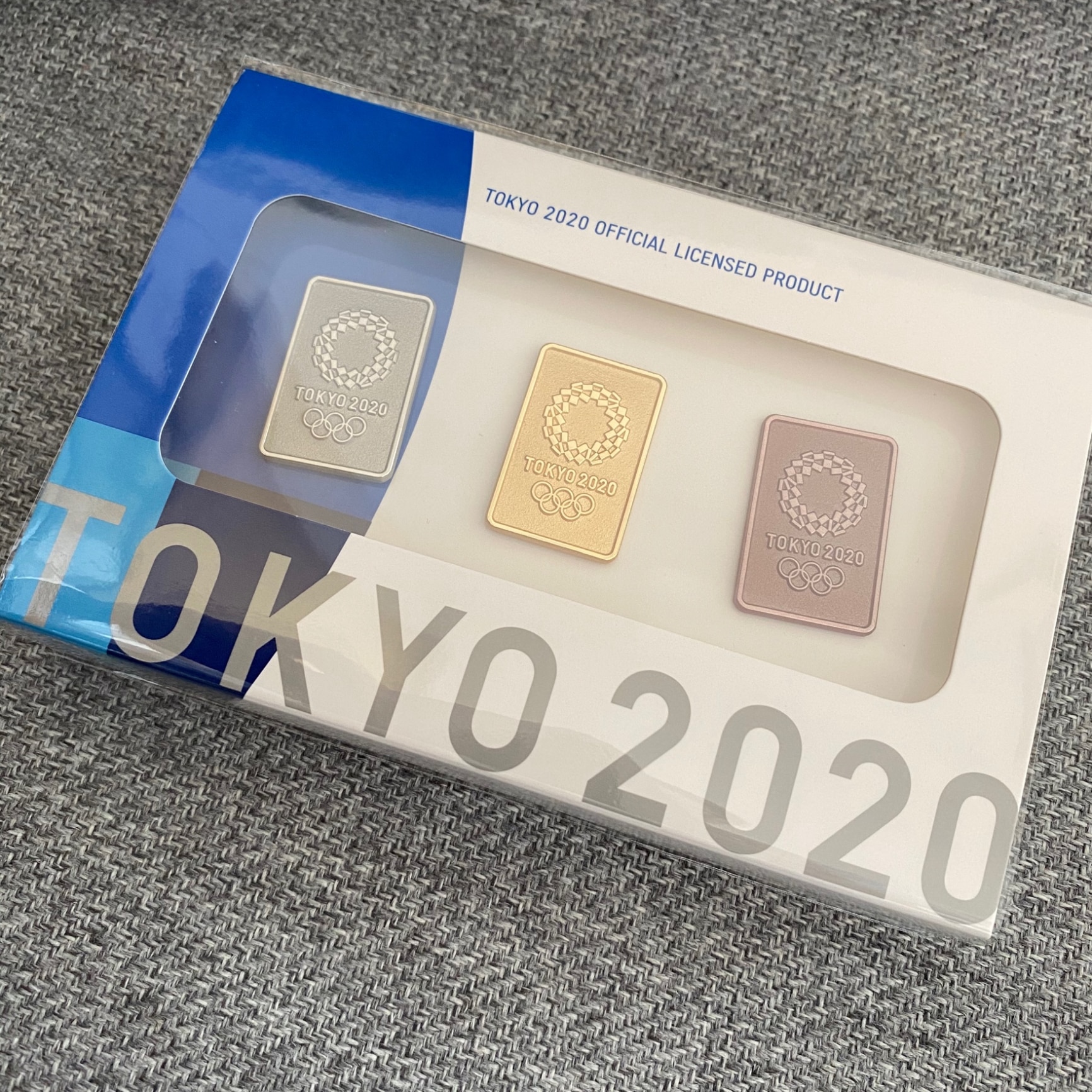 東京2020オリンピック オフィシャルライセンス ピンバッジ3個セット