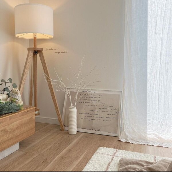 IKEA イケア フロアランプ アッシュ ホワイト m00405053 LAUTERS 