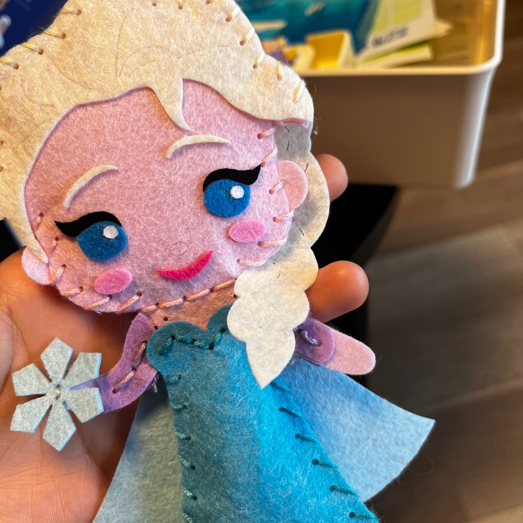 はじめてのソーイングキット 「キーホルダー」 ディズニープリンセス 
