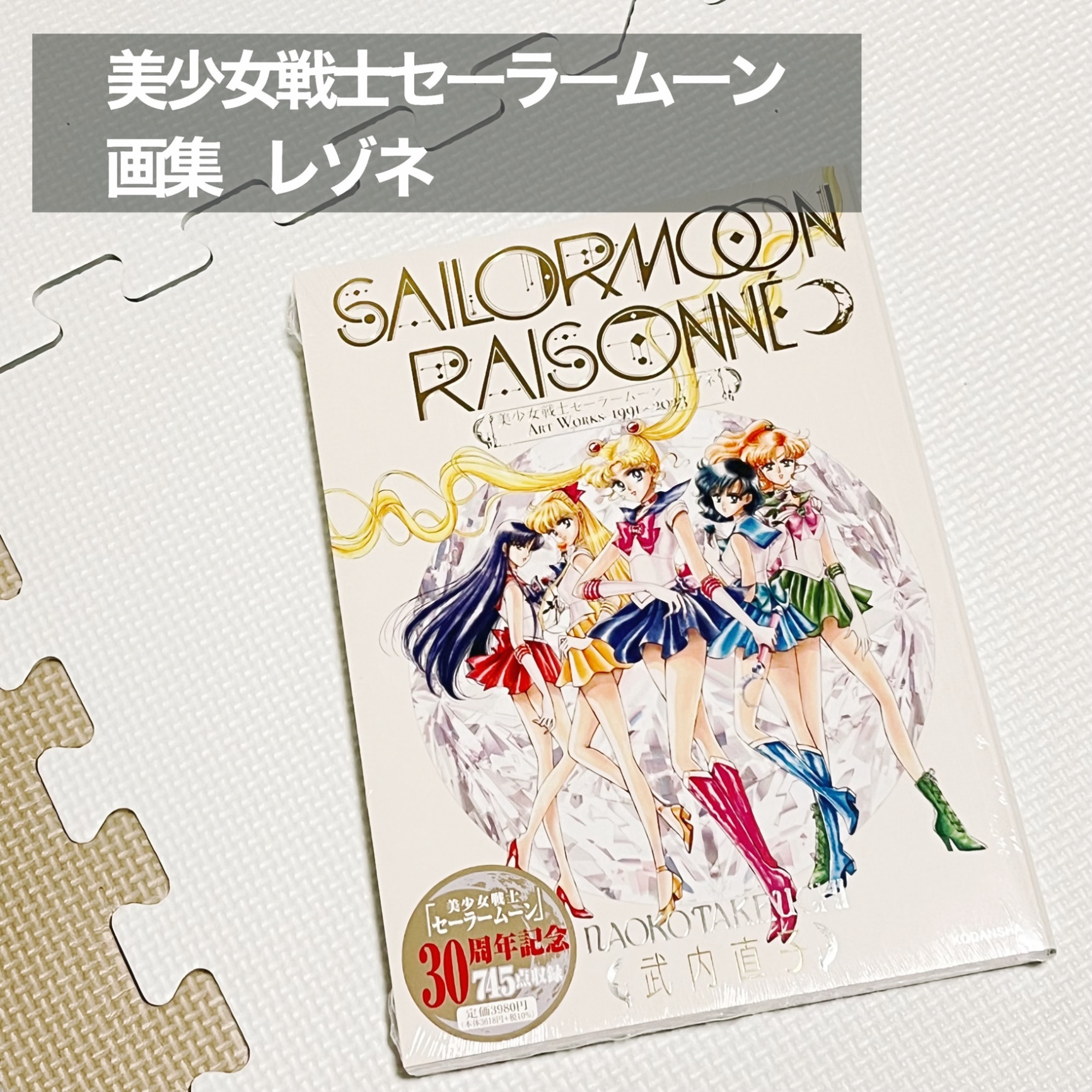 最安値♡美少女戦士セーラームーン　設定資料集　原画集　レゾネ　武内直子　帯 最安値♡美少女戦士セーラームーン 設定資料集 原画集 レゾネ