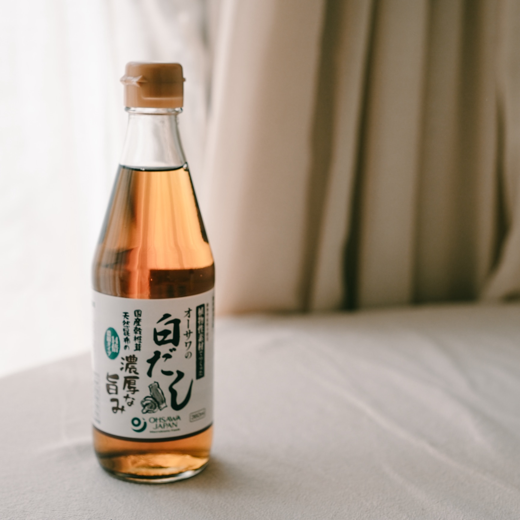 無添加 オーサワの白だし 360ml 国産乾椎茸・天然昆布★植物性素材でつくった白だし