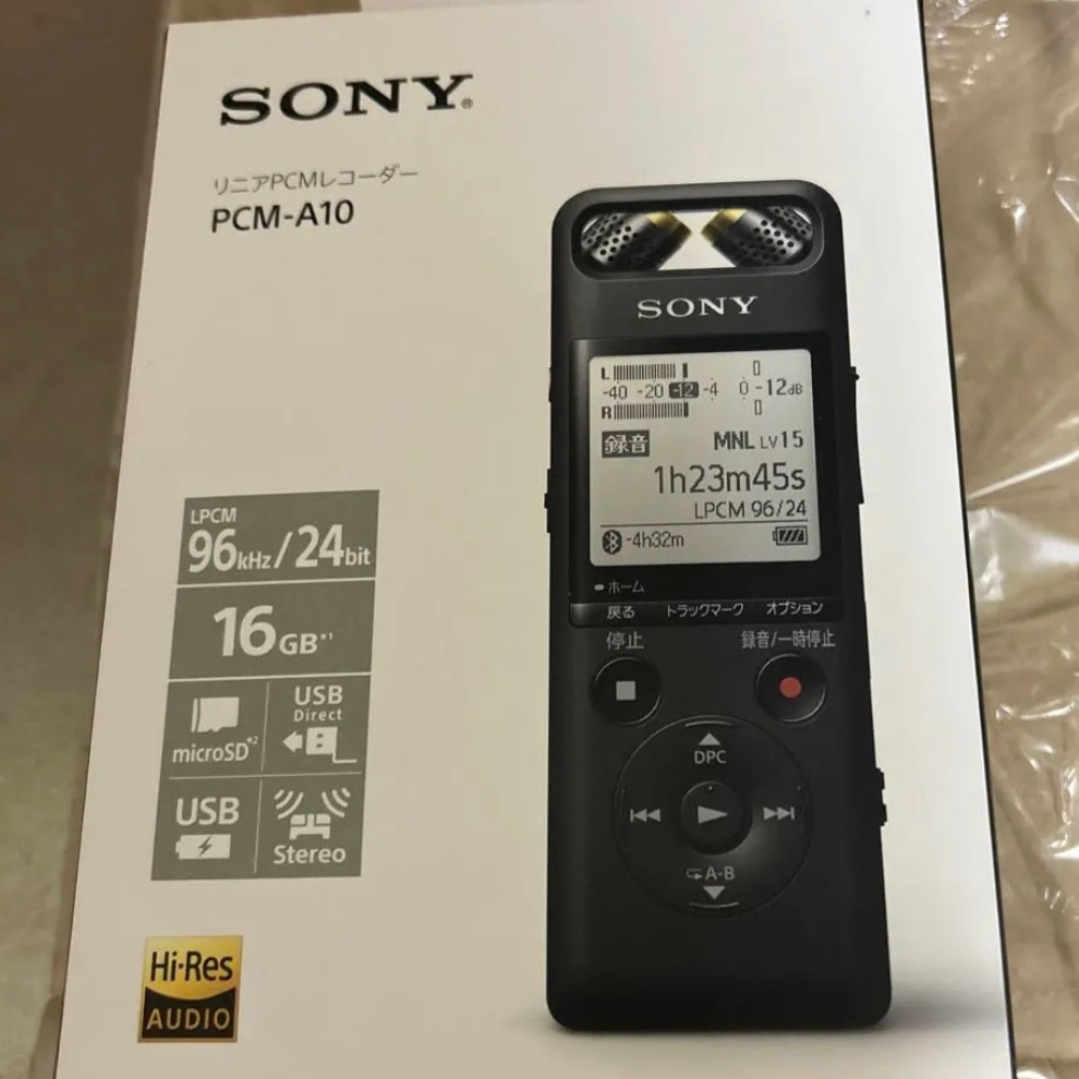 ソニー｜SONY PCM-A10 ICレコーダー [16GB /Bluetooth対応