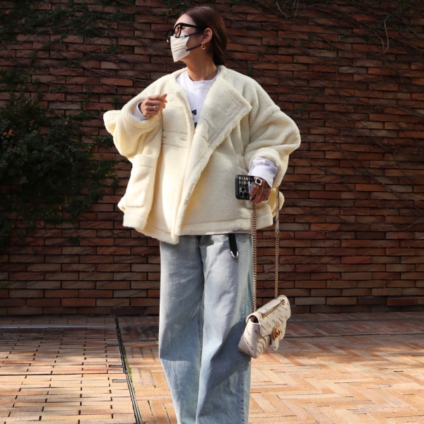 cen.made in Japan/ ボアコート 