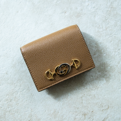 24AW new/GUCCI GGデボス加工レザーチェーンウォレット Wallet maido-selection_204-139