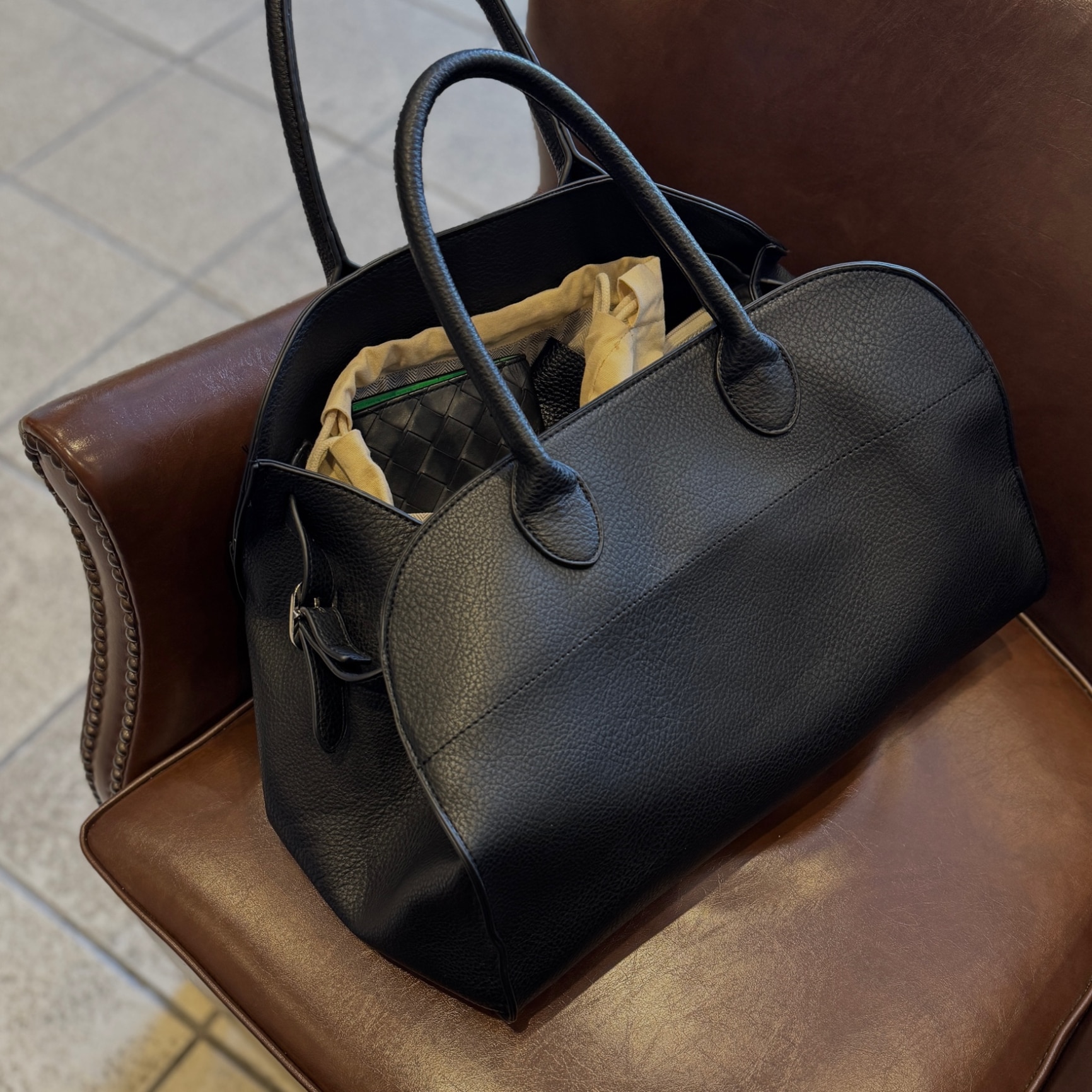 ショルダーベルト付き A4バッグ レディース 2way バッグ ハンドバッグ