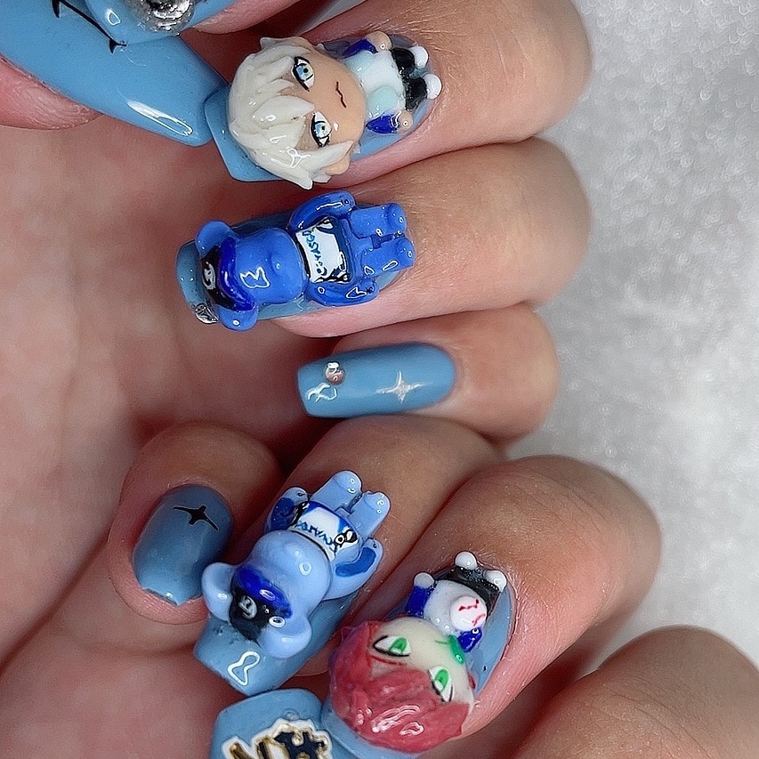 B624】日本未入荷☆ミニねずみロボ デコパニック デコパーツ ネイル