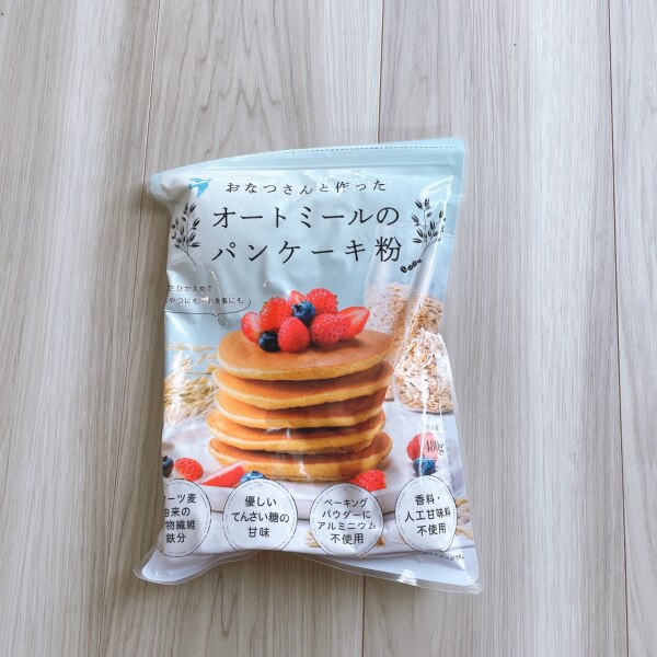 バーゲンで オートミール パンケーキミックス 香料 人工甘味料 不使用 《3種類のオーツ粉 北海道産の