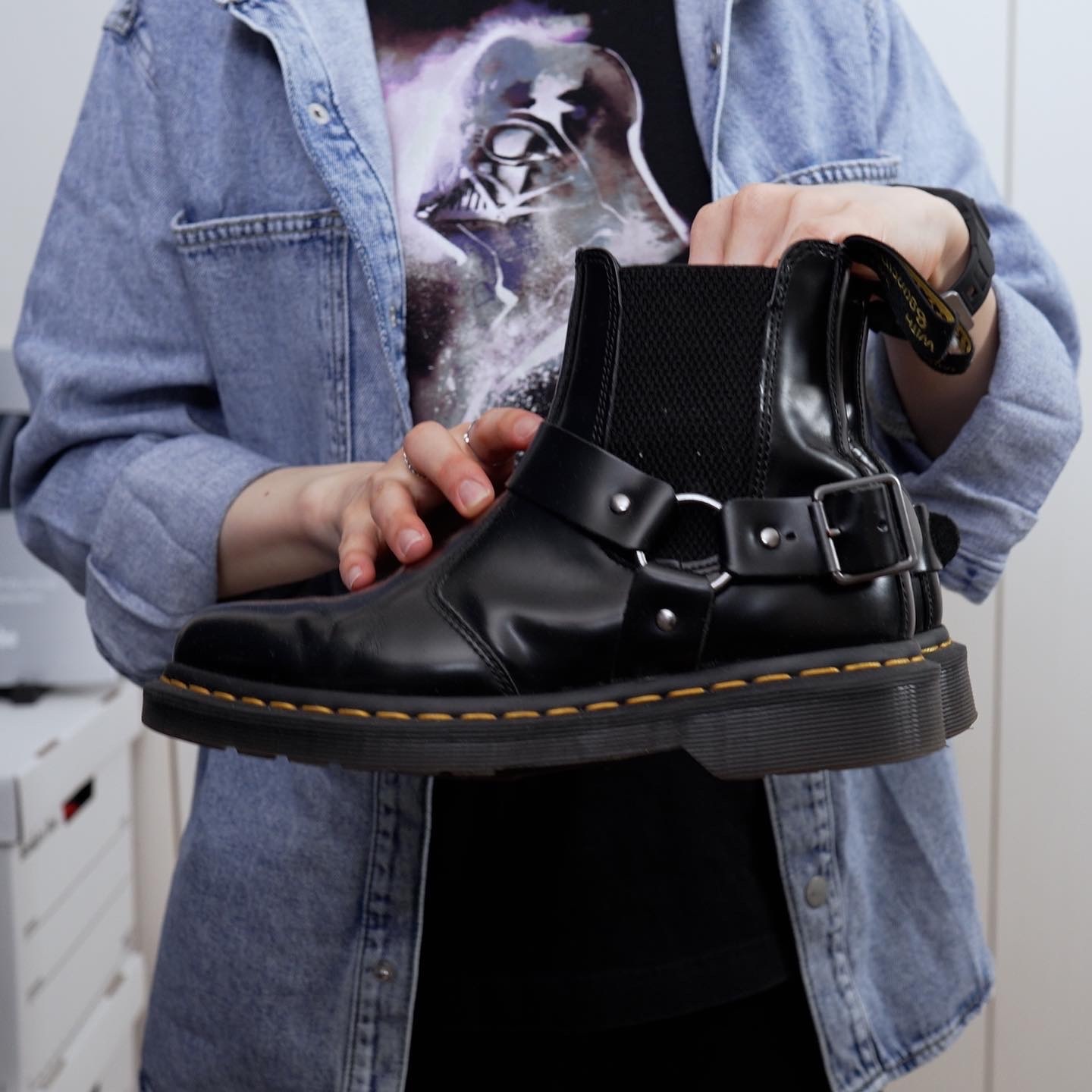 DR．MARTENS ドクターマーチン ブーツ ブラック ウィンコックス