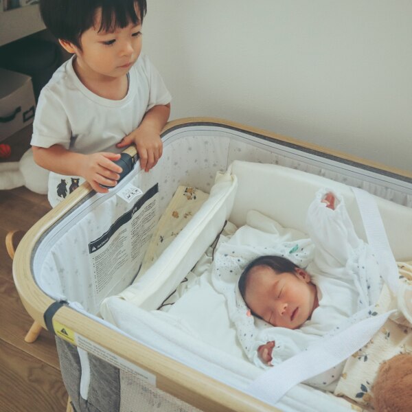 ベビーベッド 折りたたみ NADLE 【2年間保証】添い寝ベッド おすすめ  