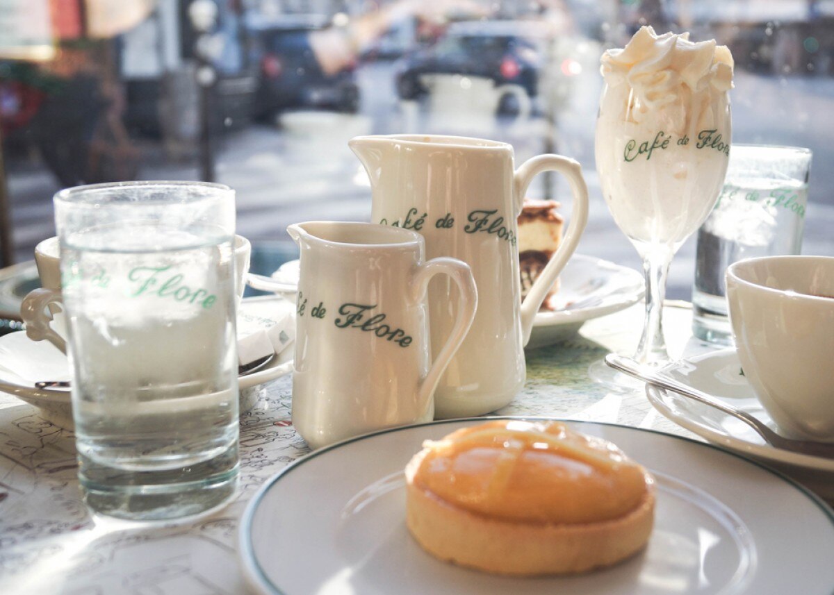 セレブ御用老舗 カフェ カフェ・ド・フロール Cafe de Flore オリジナル紙コースター