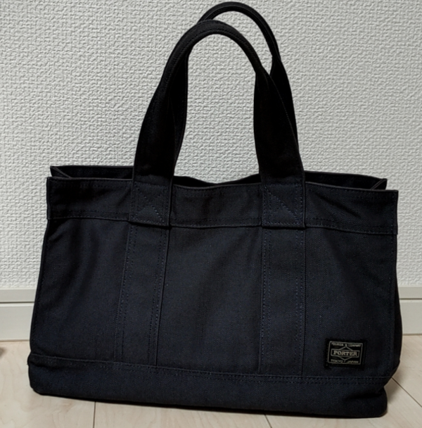 ポーター スモーキー トートバッグ(S) 592-06577 吉田カバン PORTER SMOKY TOTE BAG(S) B5 メンズ レディース  小さめ 横型