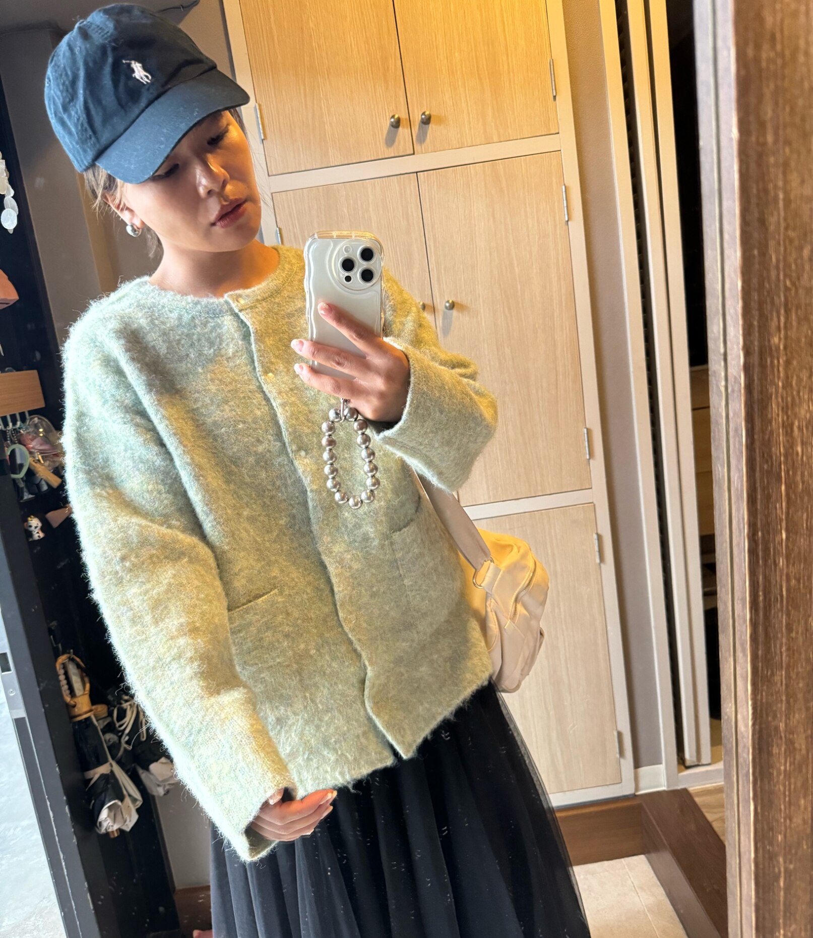 sonocaさんコラボ ニットカーディガン レディース アウター