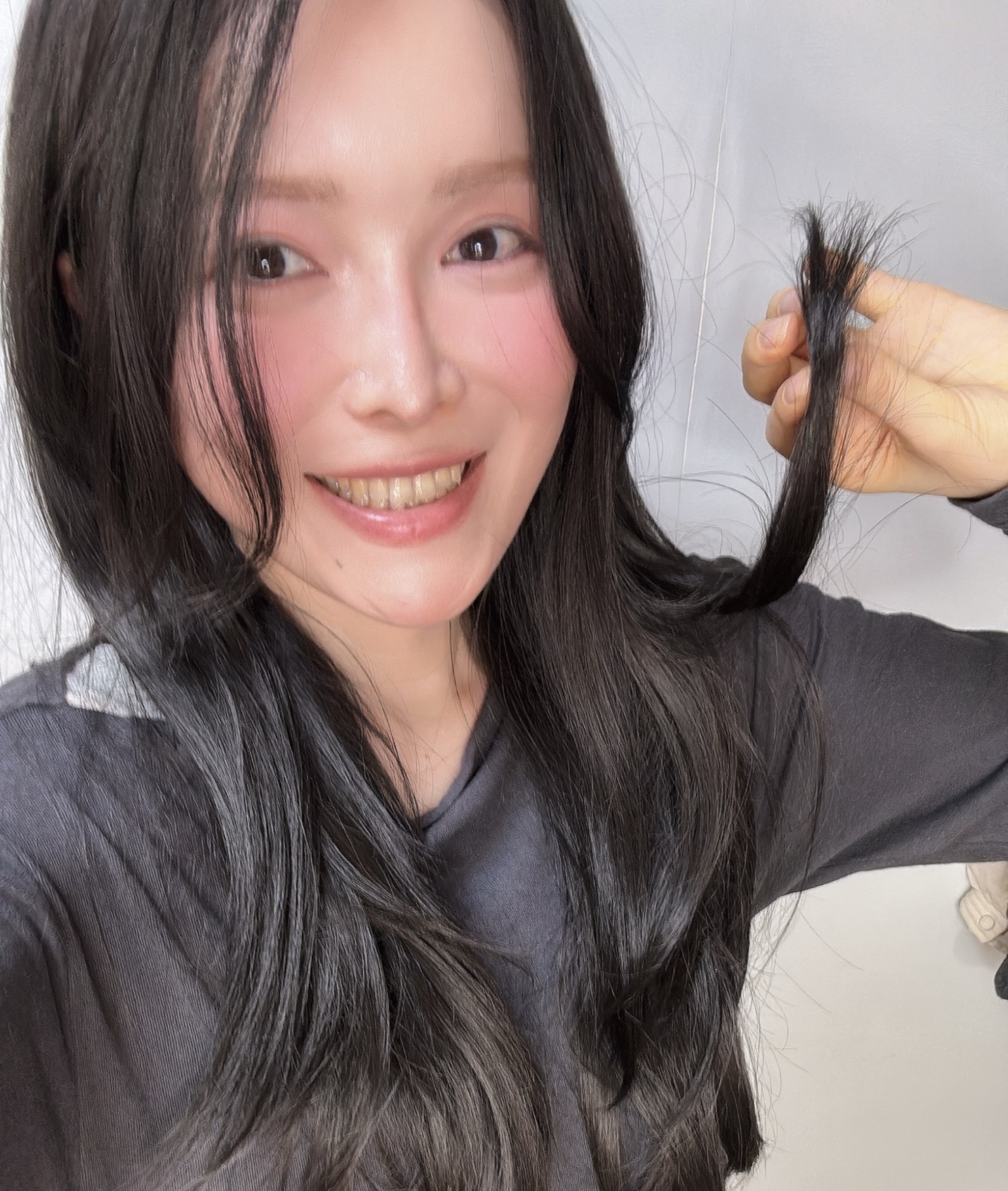 手植えフルウィッグ) リリカ ストレート 21インチ (モースト原糸
