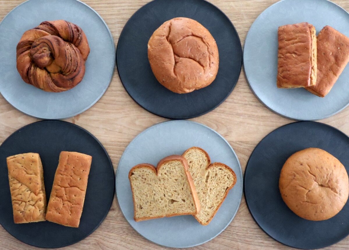 ベースブレッド 6種 12袋 パン [プレーン・ミニ食パンプレーン・チョコ