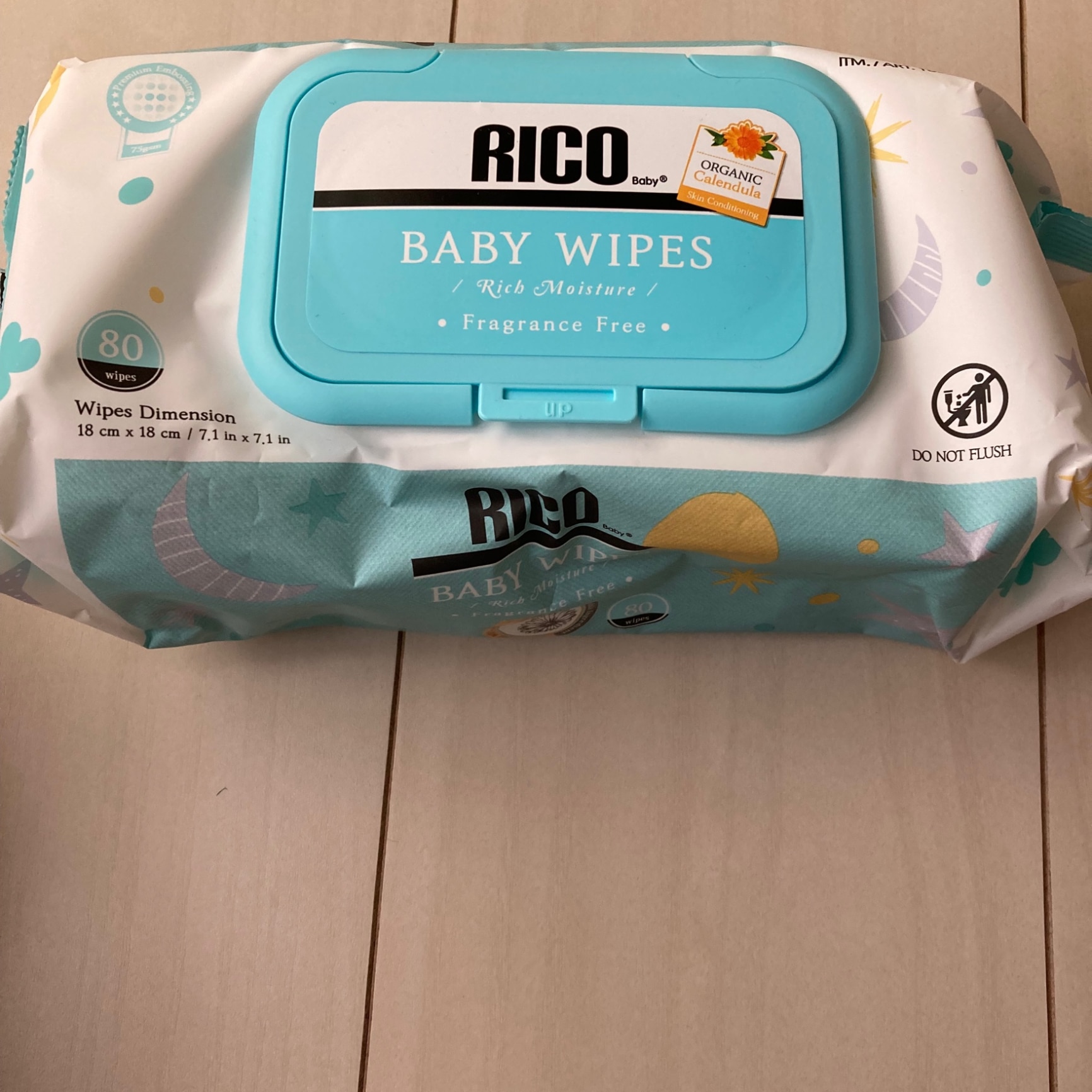 RICO★大人気/最新版★ 【Newおしりふき】RICO リコ おしりふき ベビーワイプ 720枚 80枚×9パック 【KS KIRKLAND