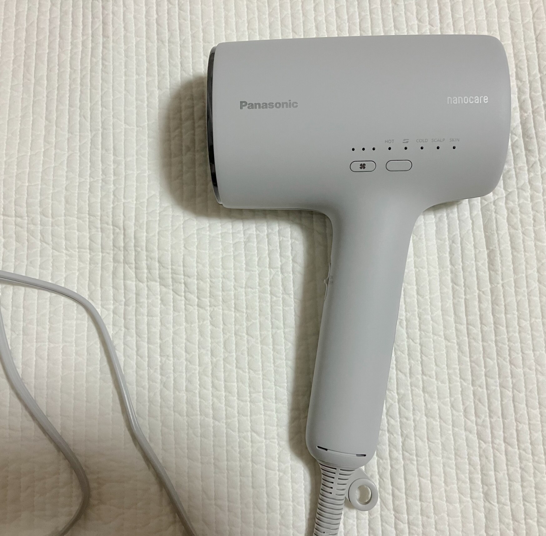 無料延長保証「自然故障プラン」】 パナソニック｜Panasonic ヘアードライヤー nanocare（ナノケア） ミストグレー  EH-NA0J-H【EHNA0J】