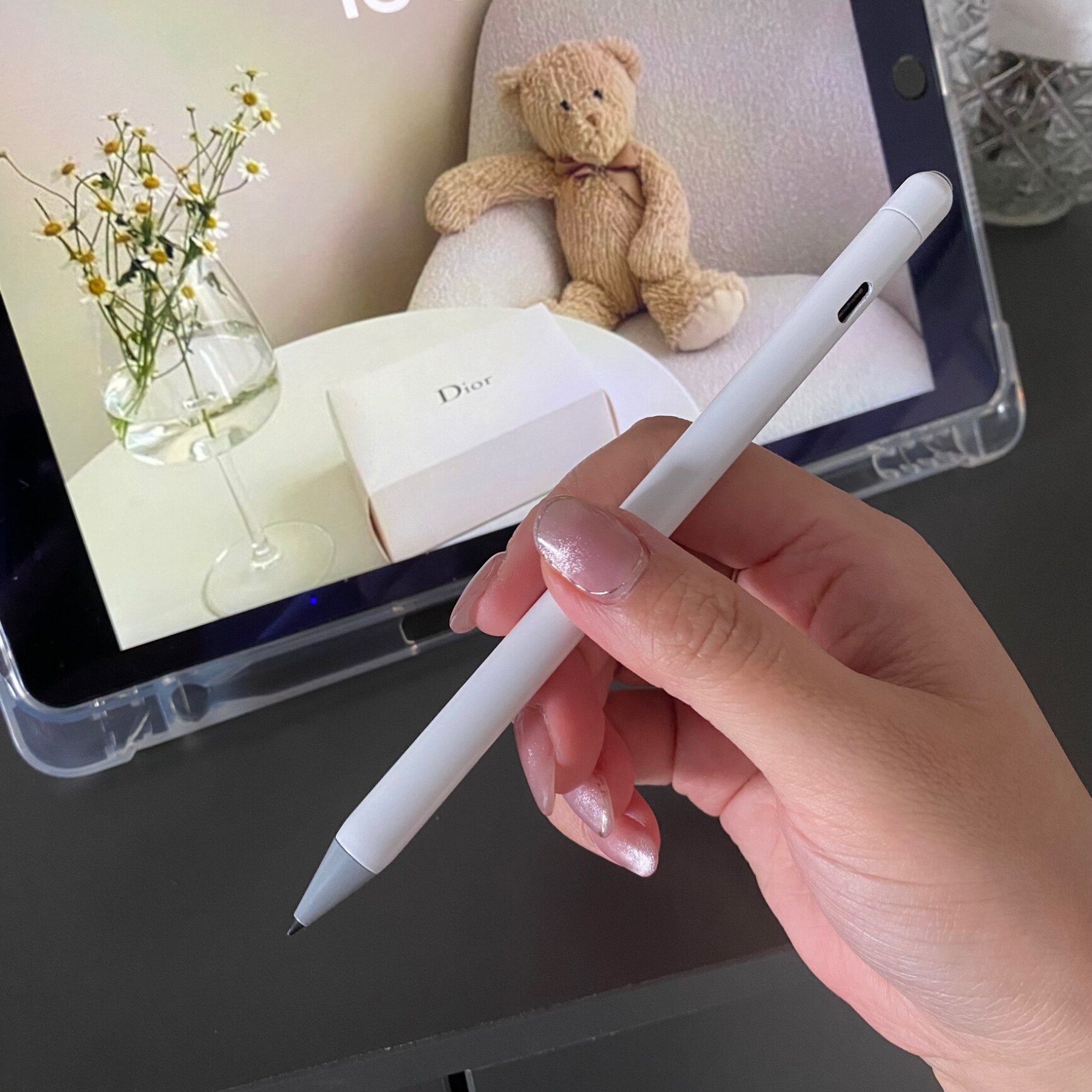 USGMoBi タッチペン iPad対応 ペンシル パームリジェクション搭載