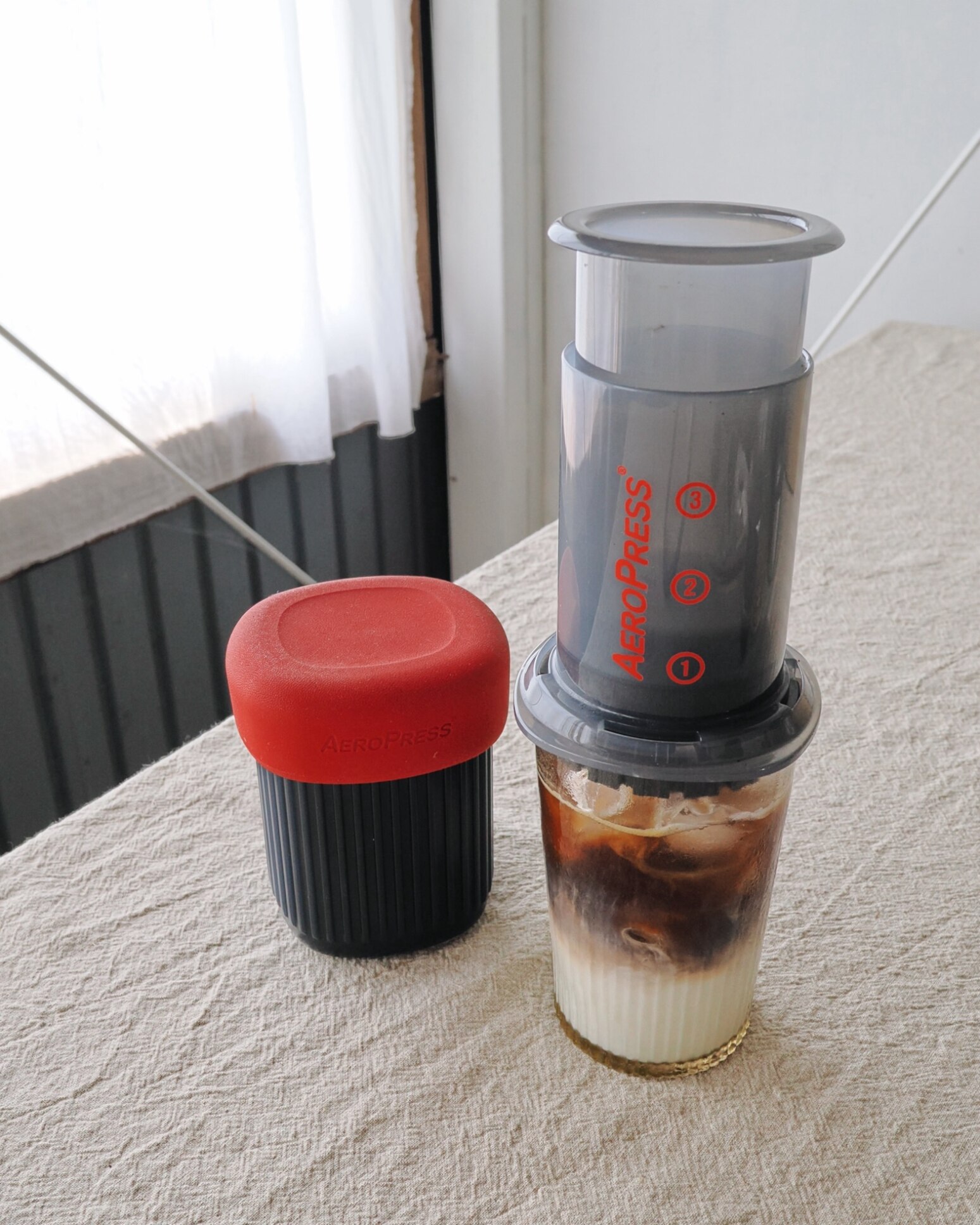 国内正規品】 エアロプレス ゴー コーヒーメーカー コーヒーミル用 手