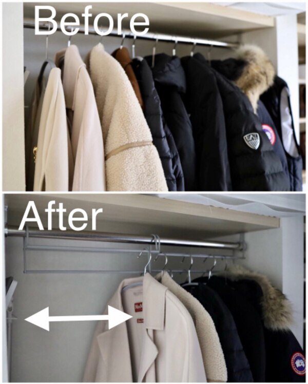 ハンガー 衣類収納アップハンガー 2本組 収納 衣類ハンガー ハンガーラック コート収納 段違い コート掛け 日本製 パイプハンガー クローゼット 整理 省スペース 洋服 衣替え 礼服 制服 収納用品 おしゃれ