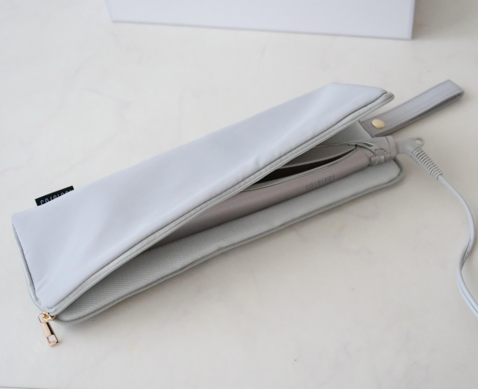 プリュスオー ケアレクト スムースケアアイロン 25mm 耐熱ポーチ付属