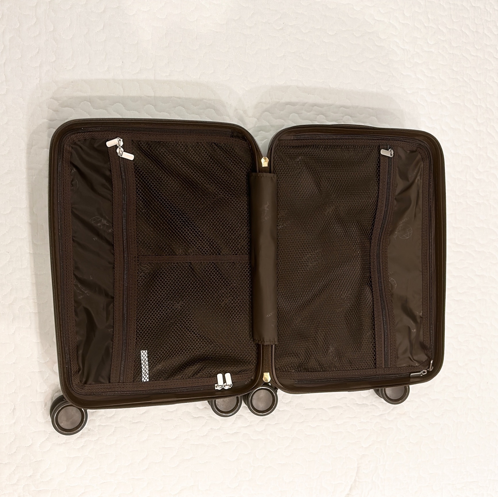 楽天1位】 TRAVEL EARTH かぱっとオープン スーツケース
