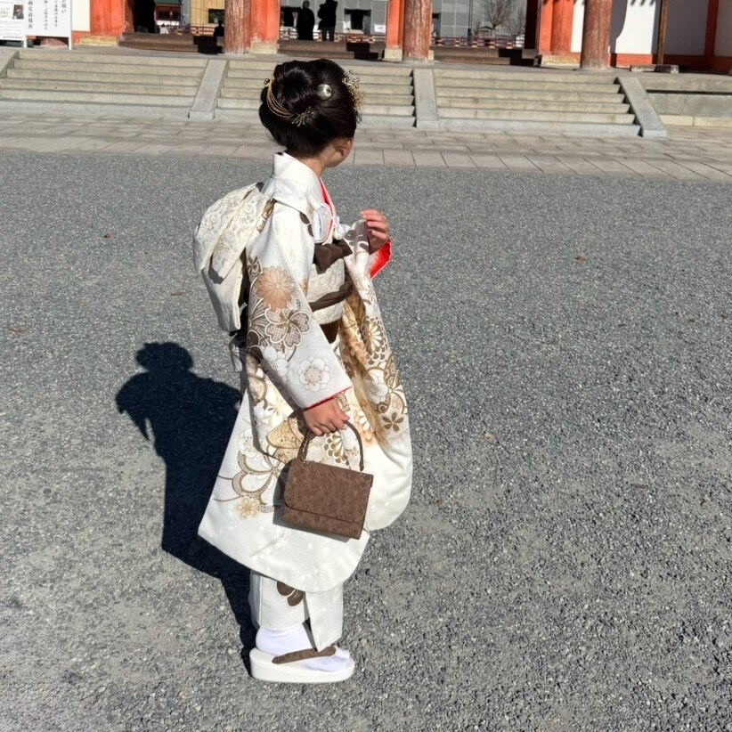 ❣️きもの(バーシブル着物)、貴重、旅行に便利！ Traveling in a 