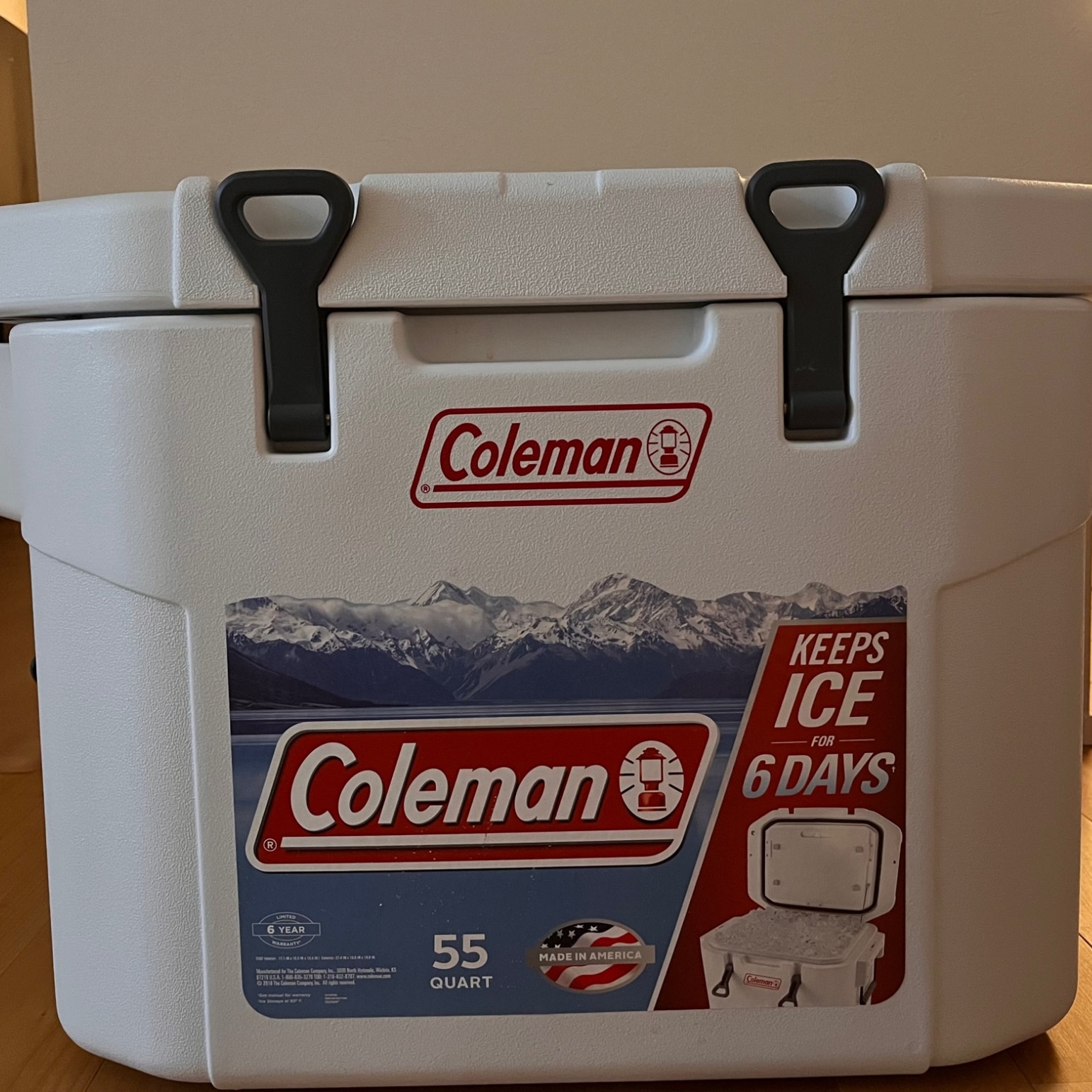 コールマン クーラーボックス COLEMAN 55QT HEAVY-DUTY SUPER COOLER 55QT ヘビーデューティー スーパー クーラー  [3000005499]