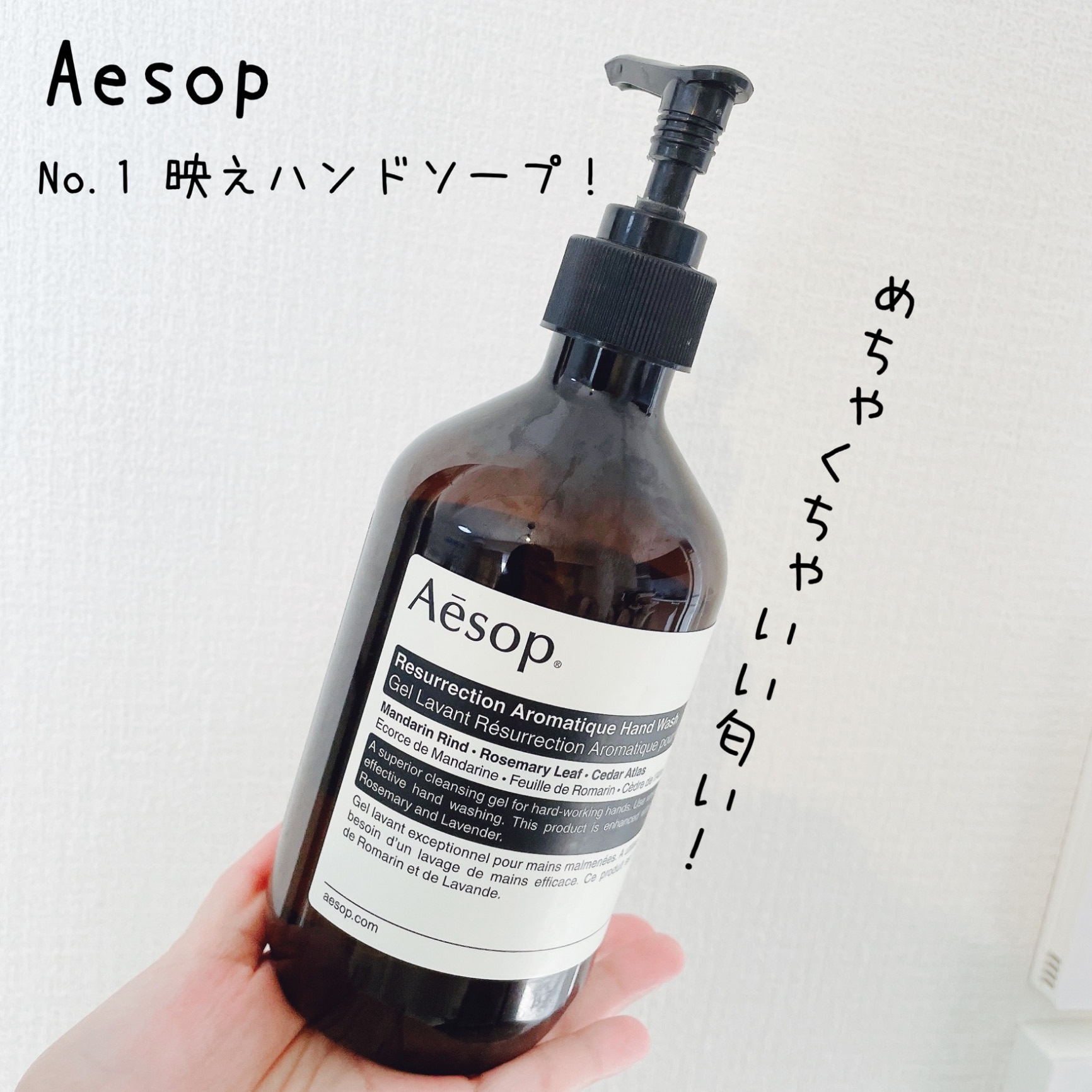 宅配便送料無料】AESOP イソップ レスレクション ハンドウォッシュ 500ml