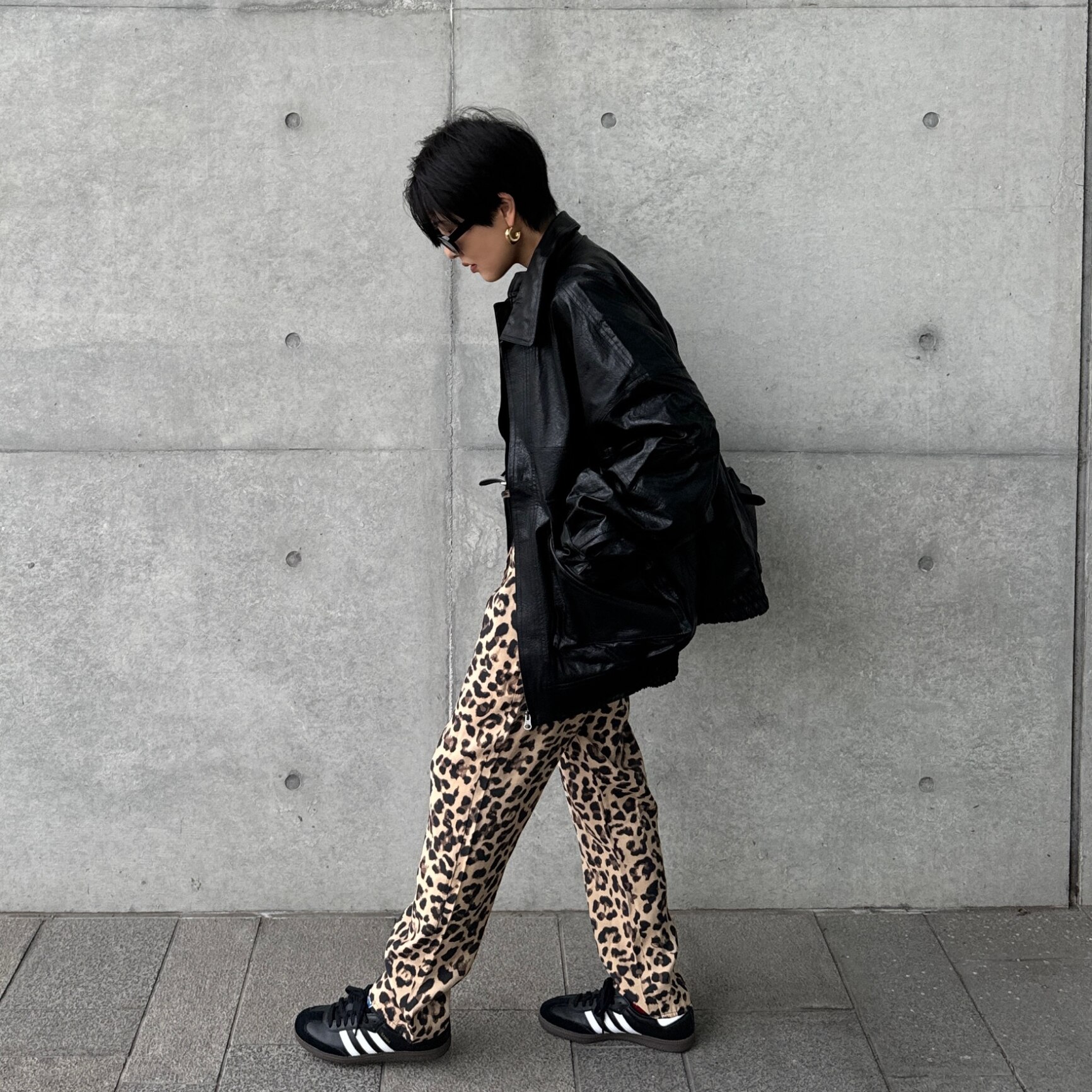 SALE／20%OFF】FREAK'S STORE フェイクレザーブルゾン 24AW フリークス