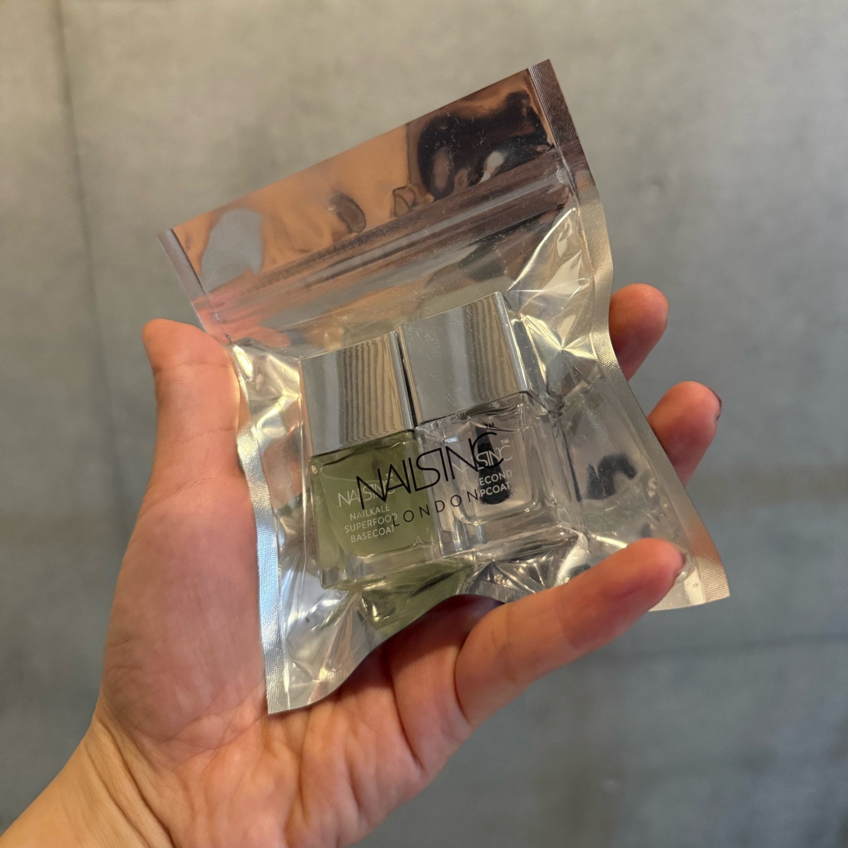 NAILS INC Number Ones Mini Base and Clear Top Coat Kit ネイルズ インク ネイル マニキュア・ネイルポリッシュ