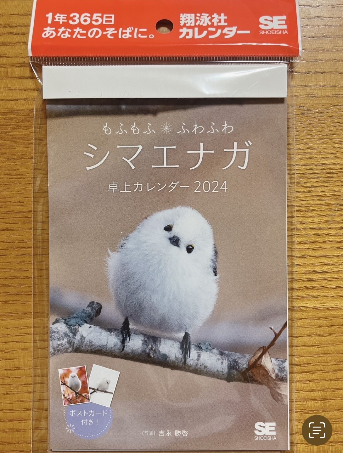 楽天ブックス限定特典】もふもふふわふわシマエナガ 卓上カレンダー