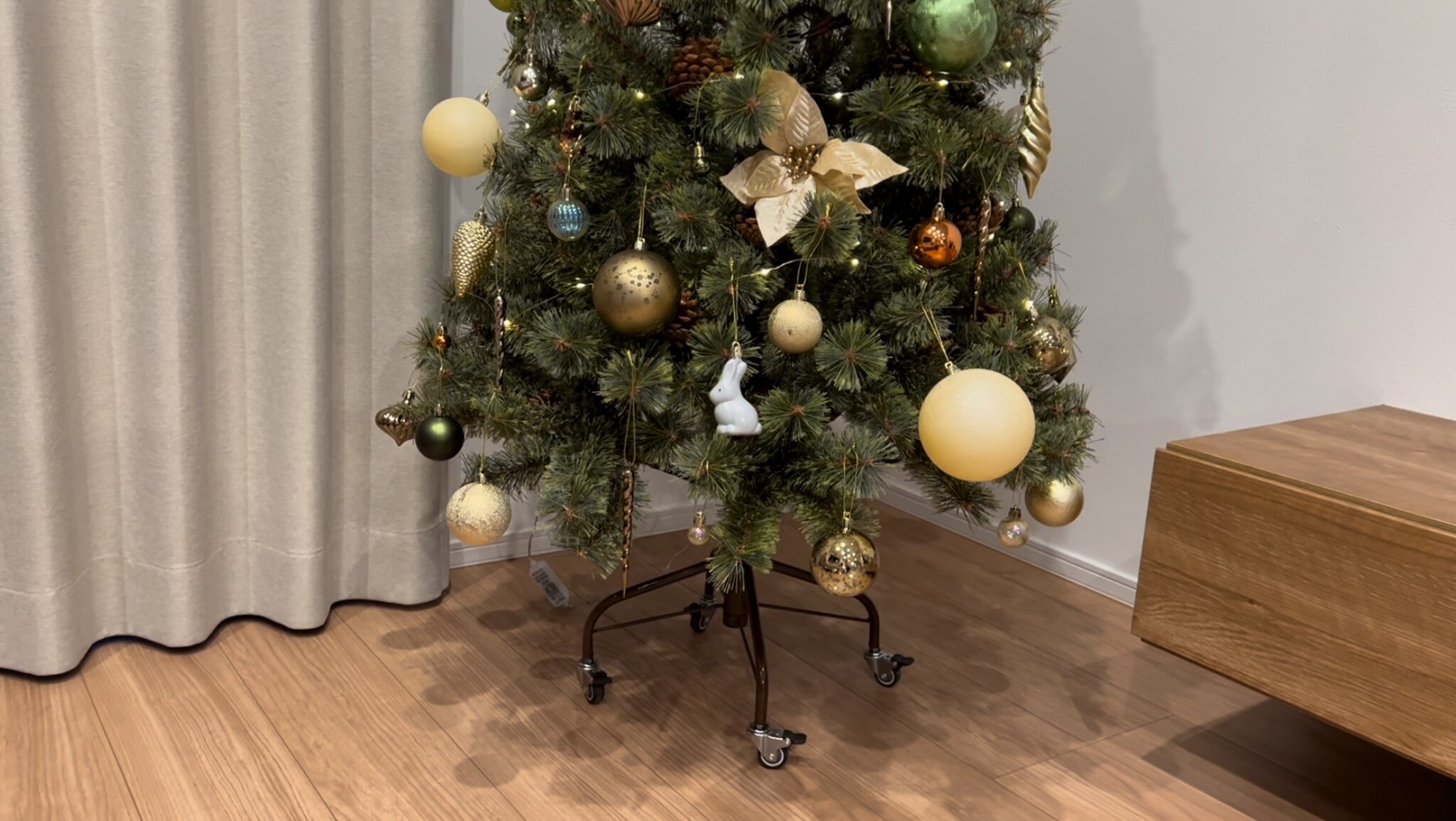 公式 Alsace(R) 正規品】クリスマスツリー アルザス 移動 スタンド