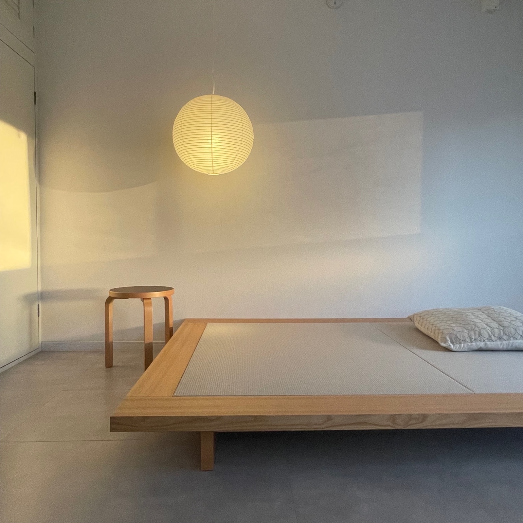 イサムノグチ AKARI あかり アカリ 45A(無地) Isamu Noguchiペンダントランプ 和紙照明シェード