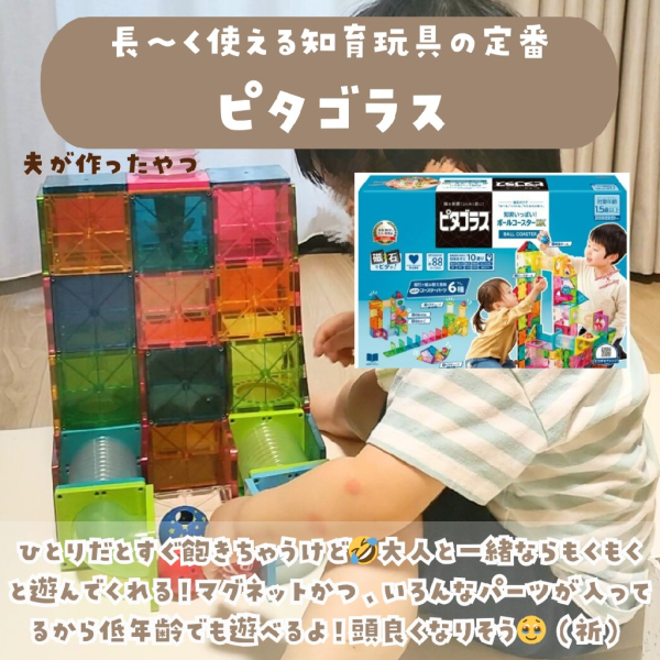 ピープル ピタゴラス 知育いっぱい!ボールコースターDX ピタゴラス