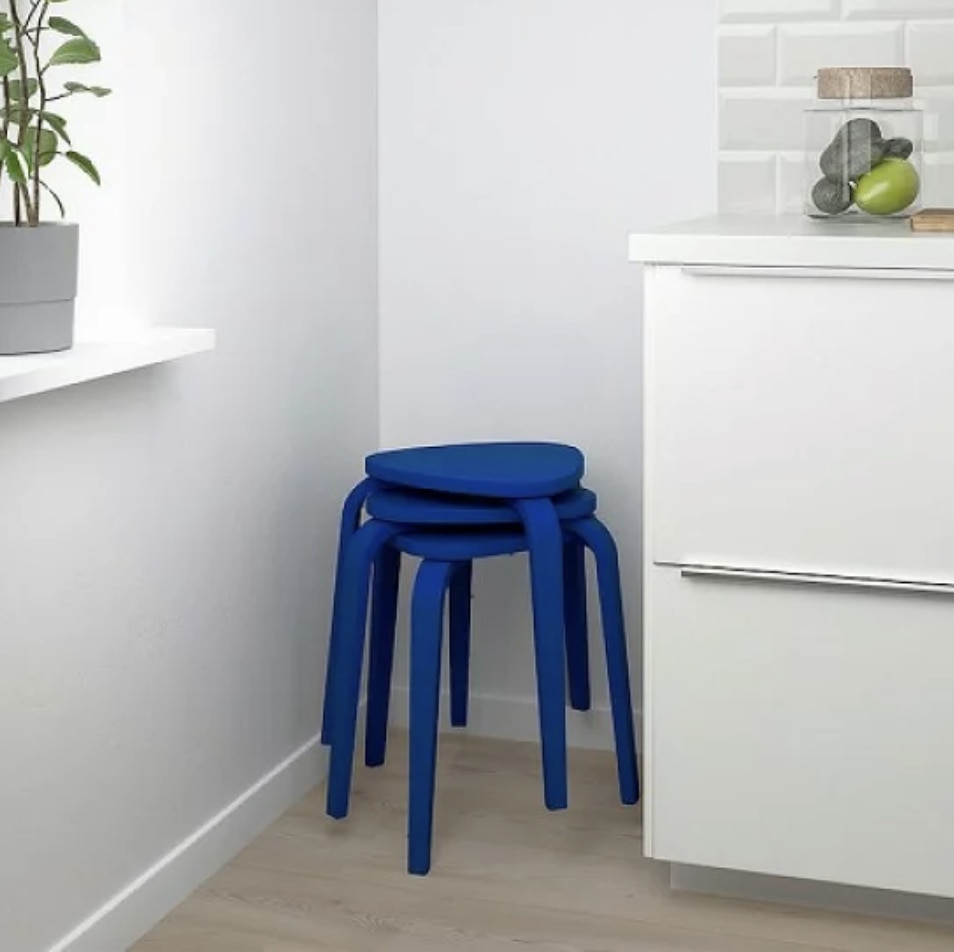 IKEA イケア　シルレ　ブルー　未開封品　廃番 95ccf692f94e211d74aceb236cd26e