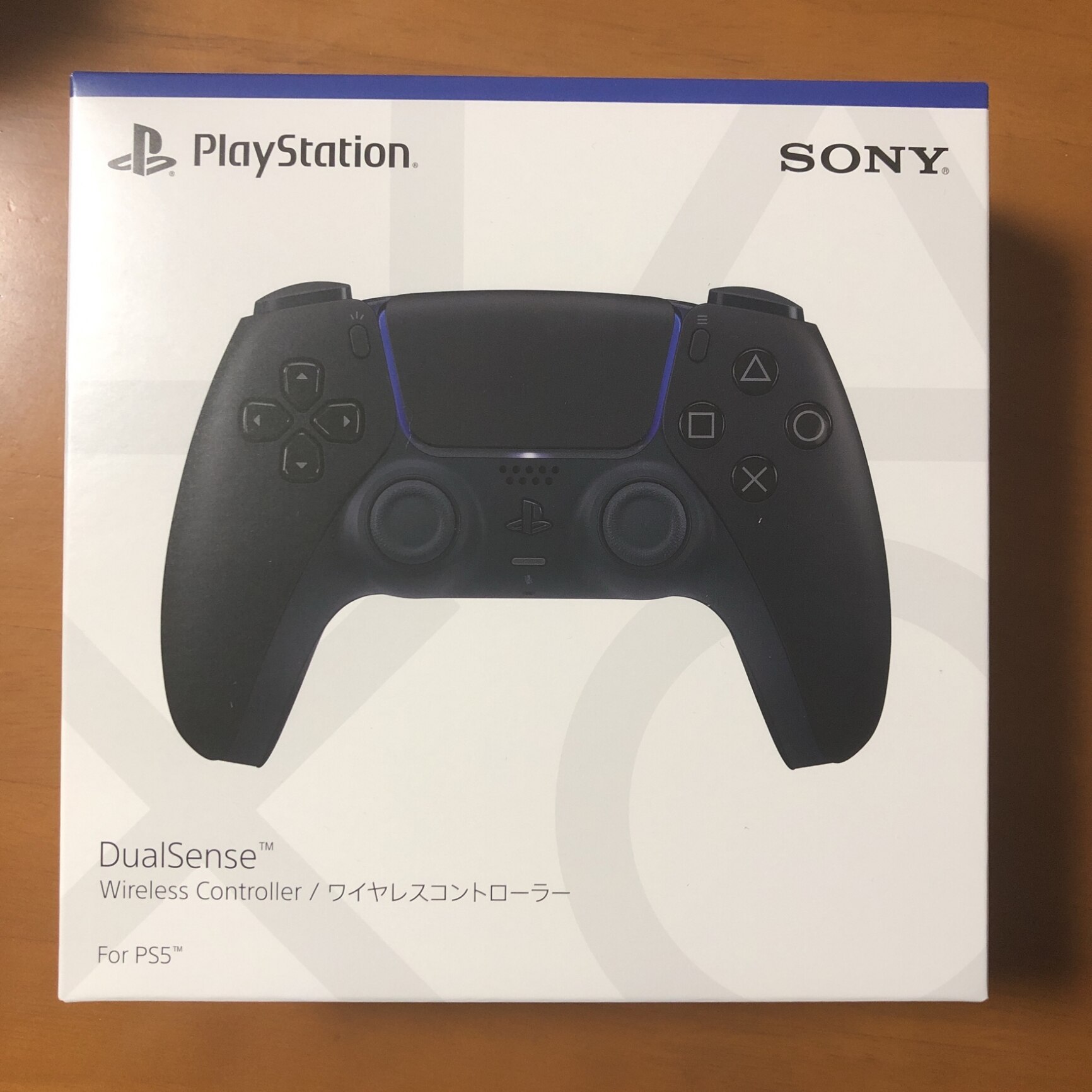 PS5】DualSense(TM) ワイヤレスコントローラー ミッドナイト ブラック