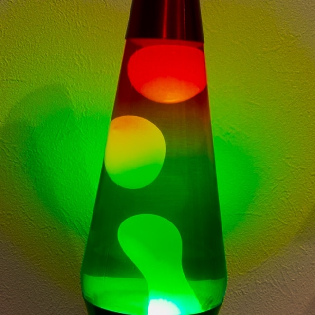 Lava Lamp社 ラバライト 正規品 ラバランプ （レインボー