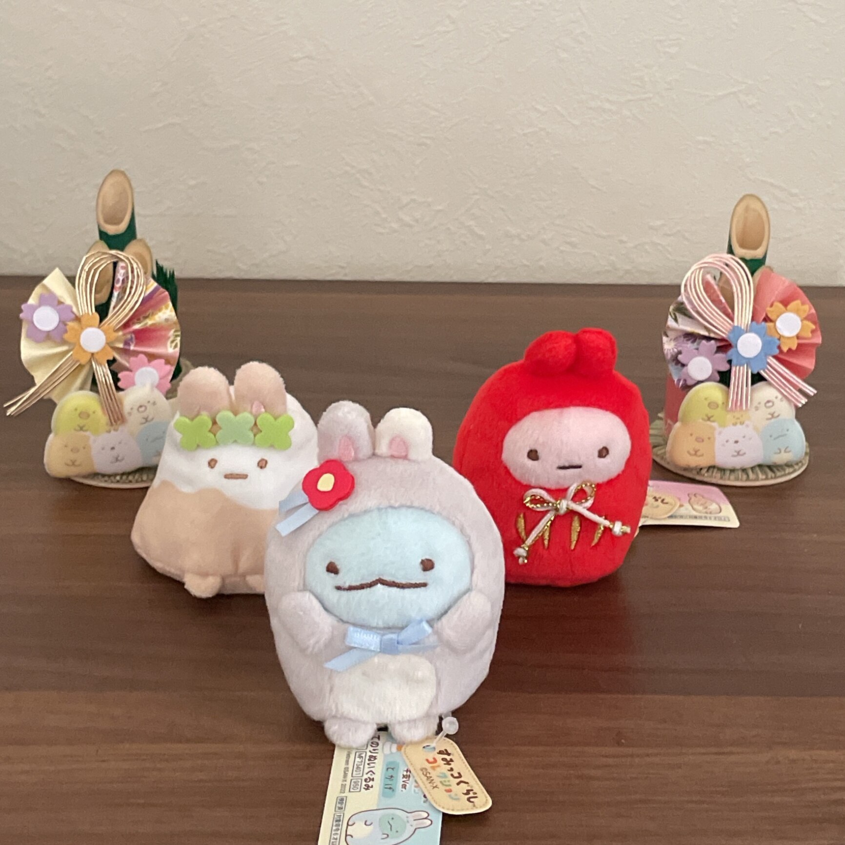 すみっコぐらし グッズ(12) すみっコぐらし てのりぬいぐるみ お正月