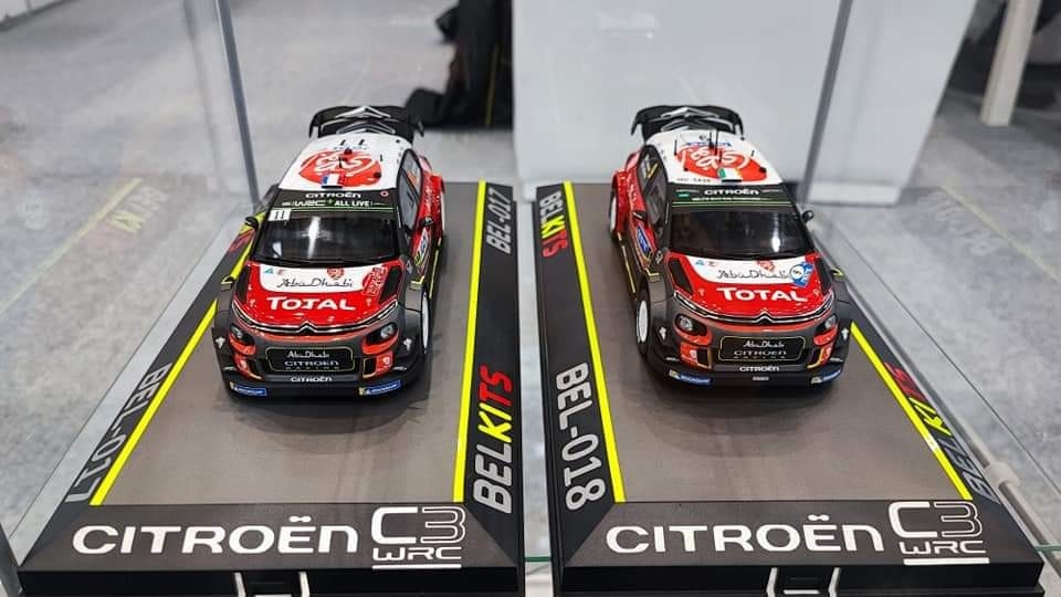 ベルキット 1/24 トップ シトロエン C3 WRC 2018 ツール・ド・コルス