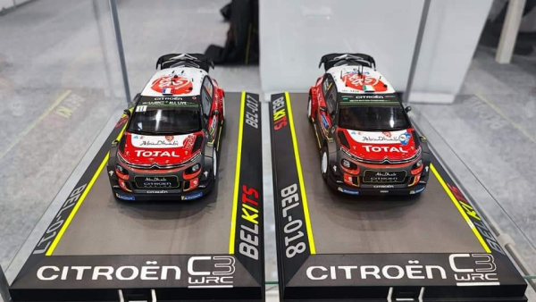 ベルキット 1/24 シトロエン C3 WRC 2018 ツール・ド・コルス