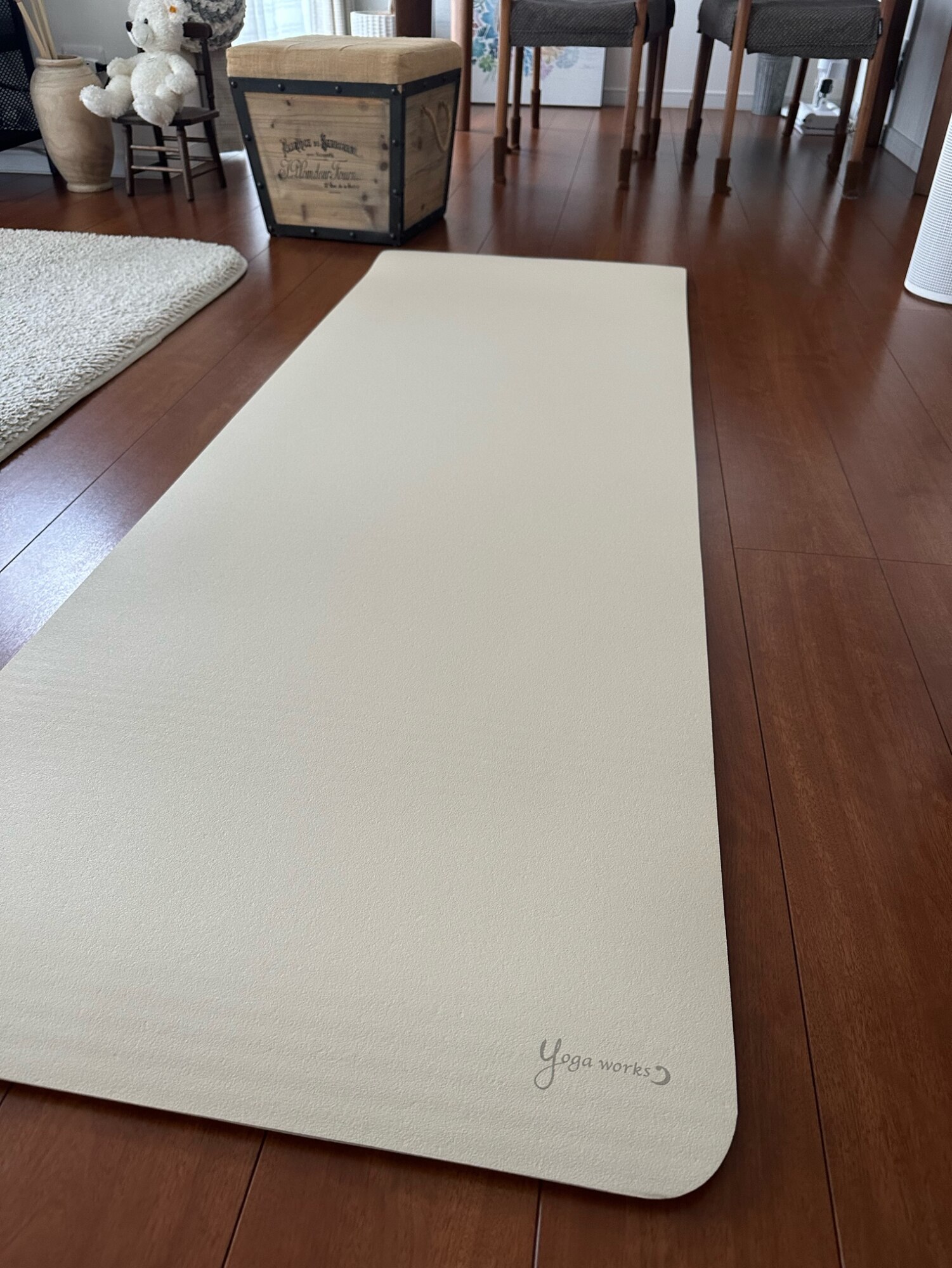 【正規品】ヨガワークス ヨガマット ピラティスマット 12mm yogaworks ヨガ マット YOGAマット ストレッチ 筋トレ ...