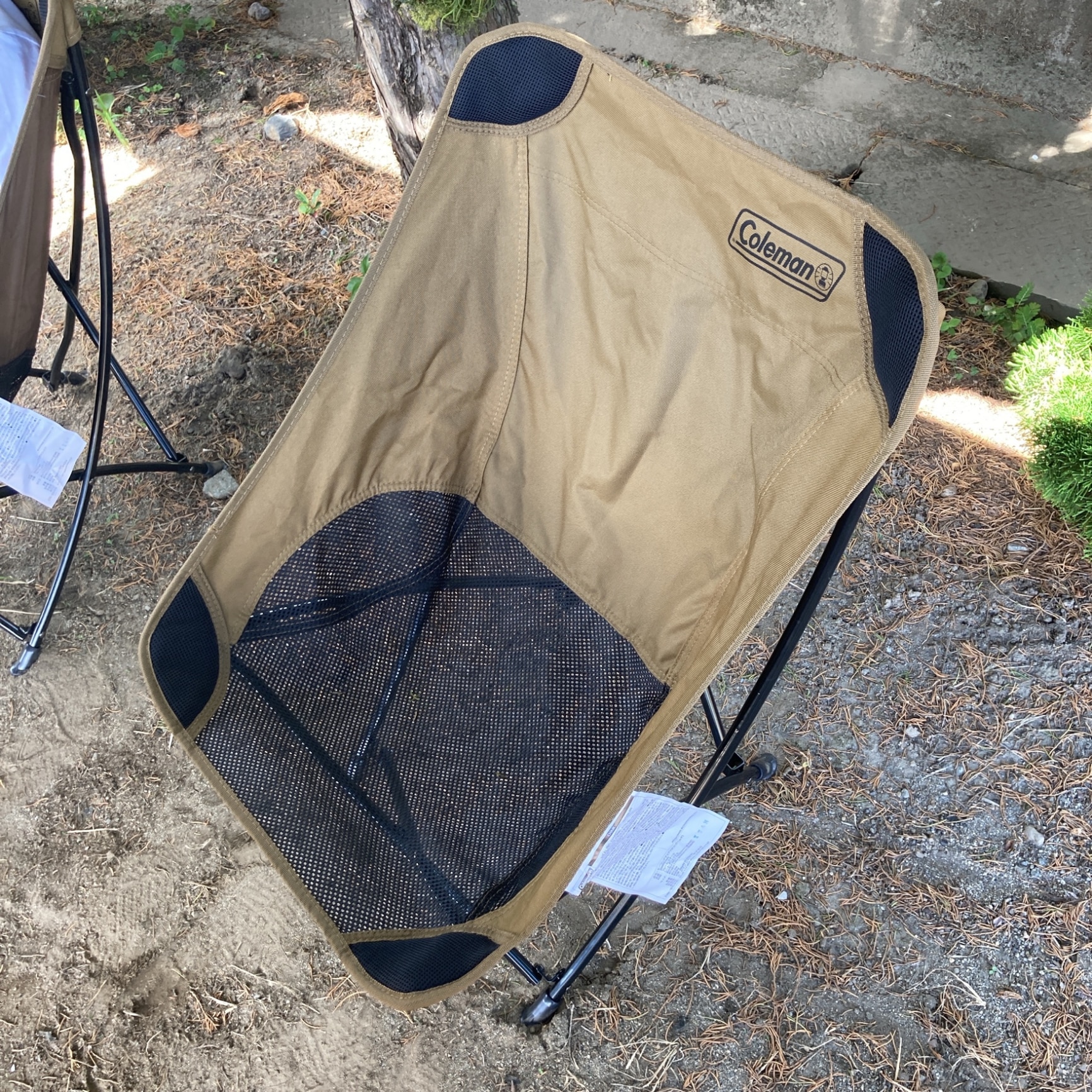 Coleman ヒーリングチェア ダルゴールド 2脚セット Coleman ヒーリングチェア ダルゴールド 2脚セット アウトドア Coleman