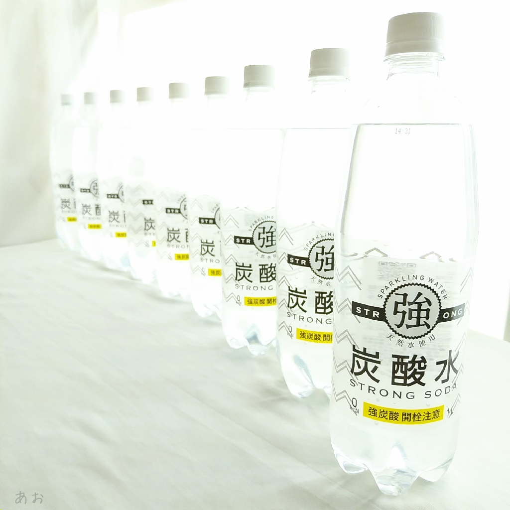 【ふるさと納税】【強】炭酸水（ストロングスパークリングウォーター）1L×15本 強炭酸 送料無料 天然水 1リットル 強い 友桝飲料 割り材