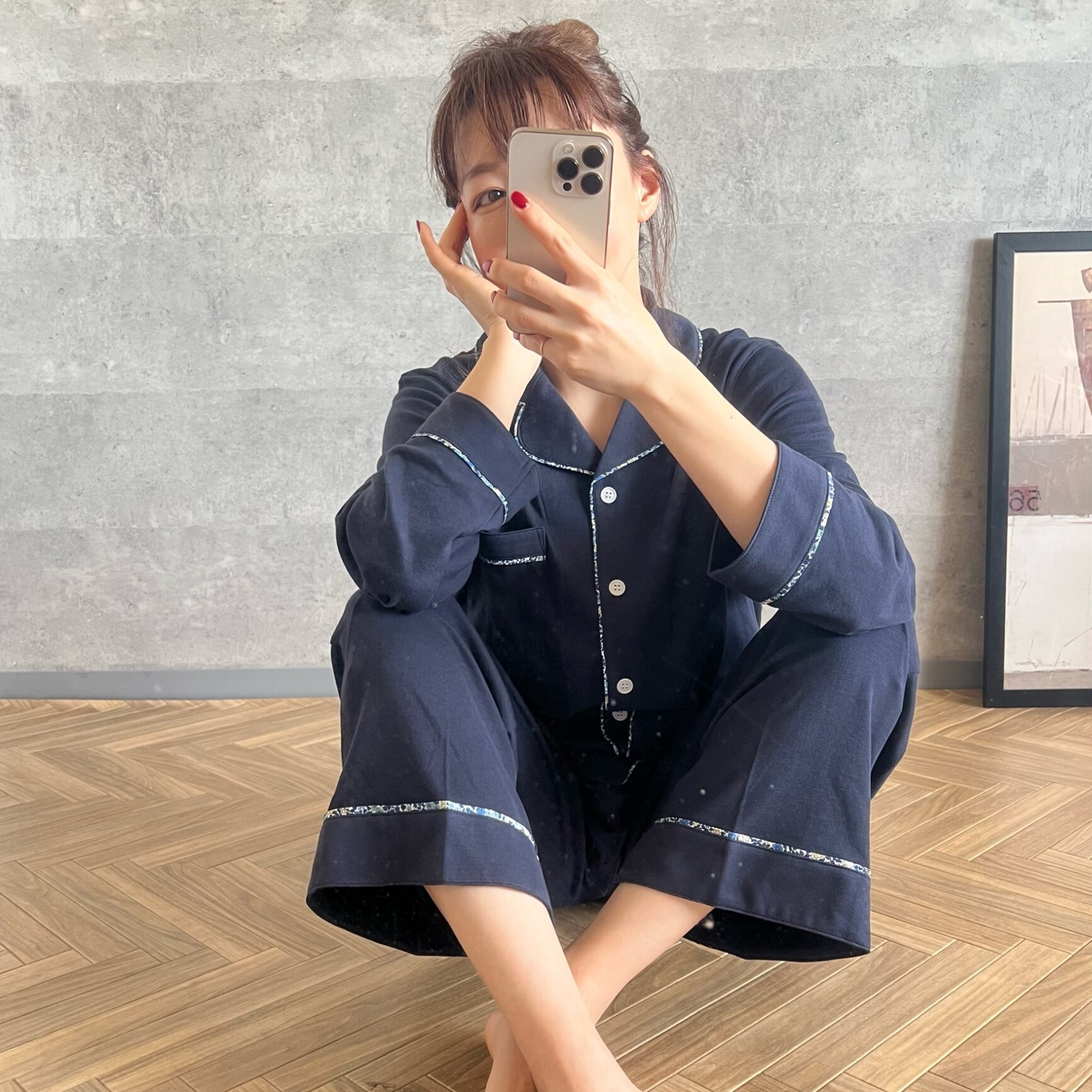 レッグウェア nana une nana cool ROOMコラボ【オギャ子*ウンナナクール】綿100% 花言葉