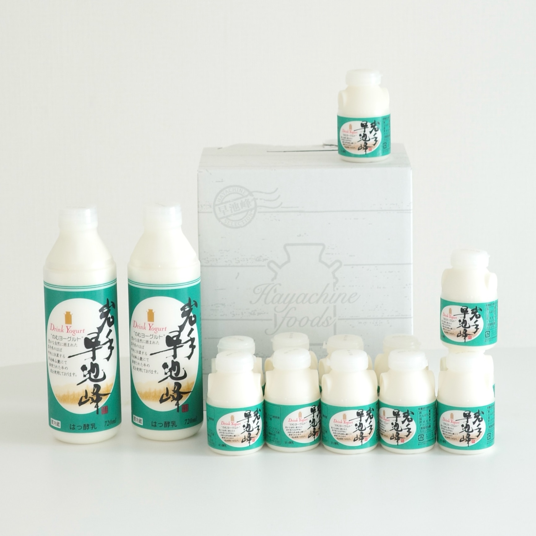 【ふるさと納税】岩手早池峰 のむ ヨーグルト 詰め合わせ セット(150ml×12本/720ml×2本) ギフト 生きた乳酸菌 免疫力 アップ 保存料不使用 父の日 母の日 お歳暮 お中元