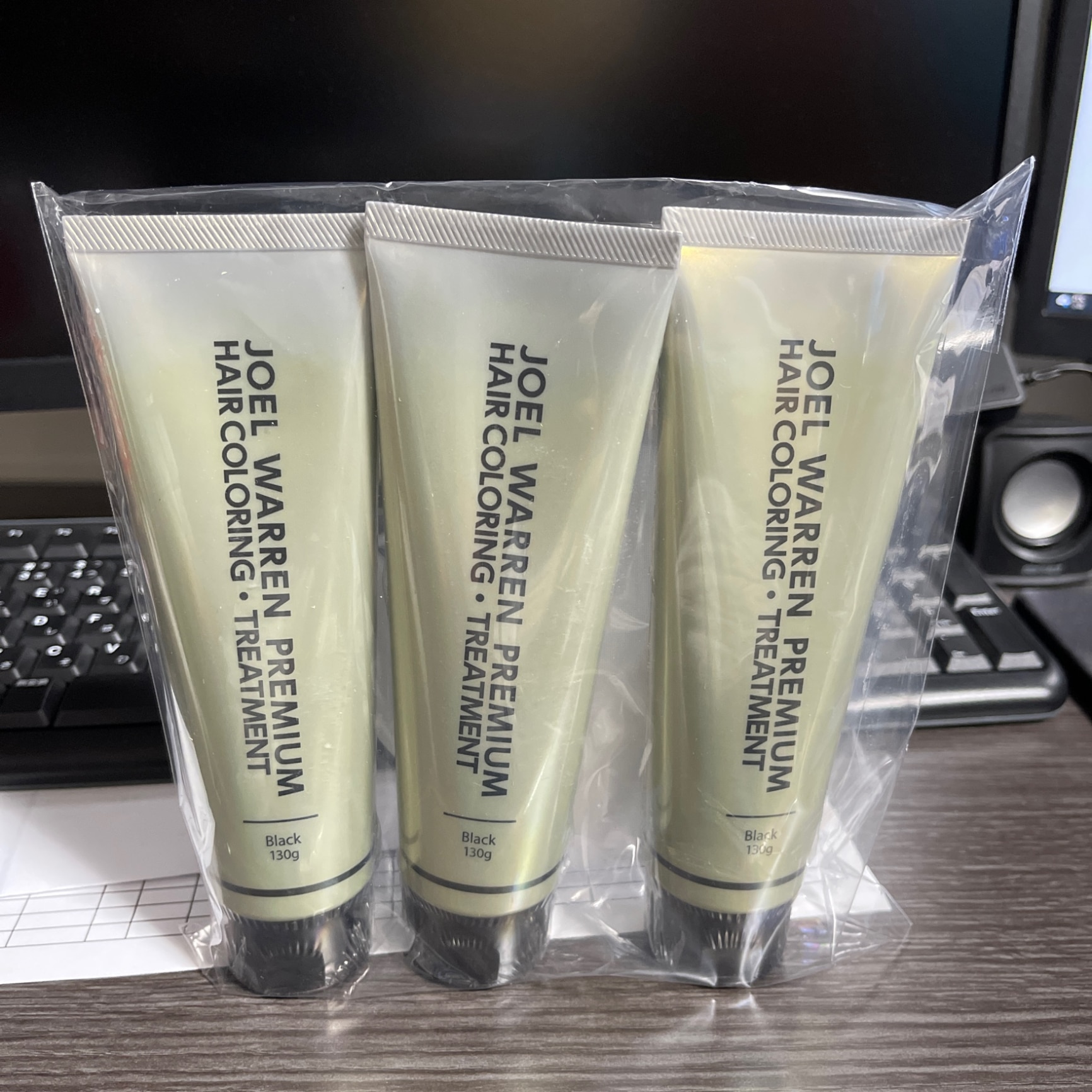 ジョエルウォーレーン　ヘアカラートリートメント　3本セット ジョエルウォーレン エクストラヘアカラーリング トリートメント 3本
