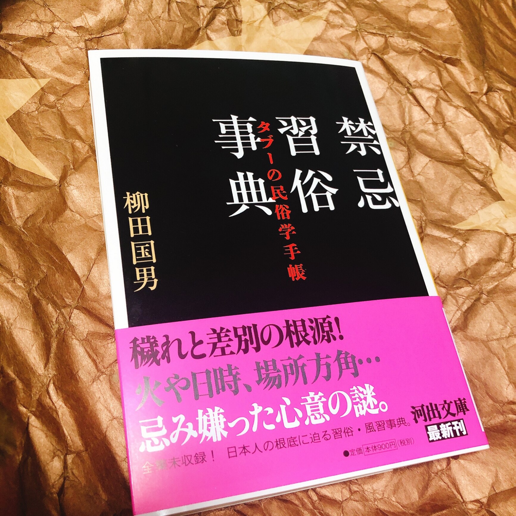 禁忌習俗事典 タブーの民俗学手帳 河出文庫 柳田 国男