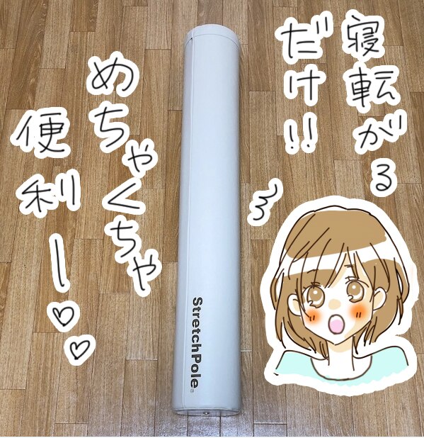 LPN ストレッチポールEX(アイボリー)スタートBOOK、エクササイズDVD